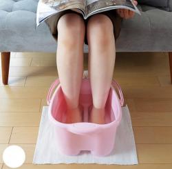 Chậu ngâm chân thư giãn Inomata Footbath 12L - Màu hồng_14