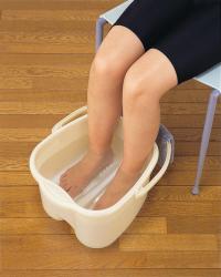 Chậu ngâm chân thư giãn Inomata Footbath 12L - Màu trắng_7