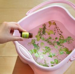 Chậu ngâm chân thư giãn Inomata Footbath 12L -Màu xanh_6