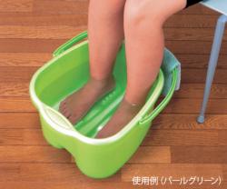 Chậu ngâm chân thư giãn Inomata Footbath 12L -Màu xanh_2