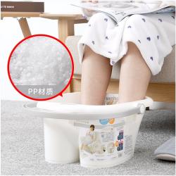 Chậu ngâm chân thư giãn Inomata Relax Ashiyu 13L - Màu hồng_10