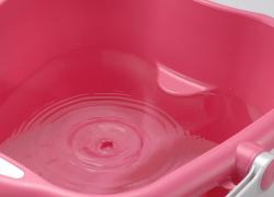 Chậu ngâm chân thư giãn Inomata Relax Ashiyu 13L - Màu hồng_4