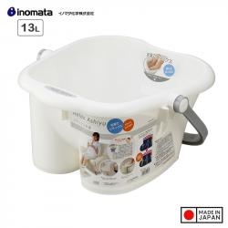 Chậu ngâm chân thư giãn Inomata Relax Ashiyu 13L- Màu trắng_A