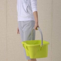 Chậu ngâm chân thư giãn Inomata Relax Ashiyu 13L - Màu xanh_6