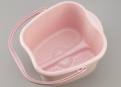 Chậu ngâm chân thư giãn Inomata Footbath 18.7L - Hồng đào_3