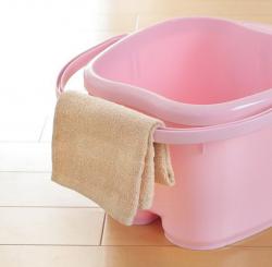 Chậu ngâm chân thư giãn Inomata Footbath 18.7L - Hồng phớt_9