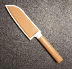 Dao gọt hoa quả có nắp đậy Echo 207mm_3