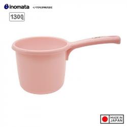Gáo nhựa Inomata Leaf 1.3L - Màu hồng_5