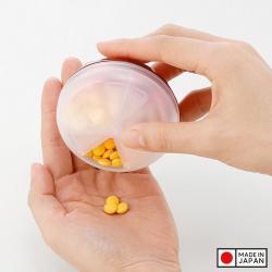 Hộp đựng thuốc viên Marukin (Ruby Red)_A