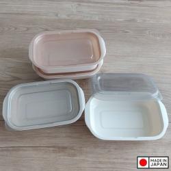 Set 02 hộp đựng thực phẩm cơm trưa Inomata 270ml x2_7