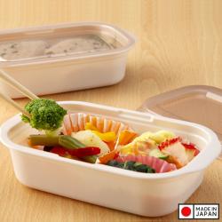 Set 02 hộp đựng thực phẩm cơm trưa Inomata 270ml x2_3