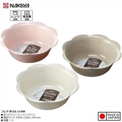 Tô nhựa hình cánh hoa Nakaya Flare Bowl 1.1L_A