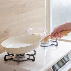 Chảo ceramic siêu chống dính dùng cho bếp từ IH Nansen 26cm_5