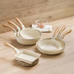 Chảo ceramic siêu chống dính dùng cho bếp từ IH Nansen 26cm_9