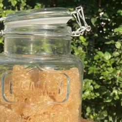 Hũ thủy tinh nắp khóa bật, gioăng kín Living 2.0L_7