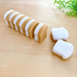 Set 8 miếng xốp melamine hình bánh mì Kokubo_6