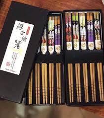 Set 5 đôi đũa tre Nhật Bản_10