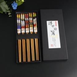 Set 5 đôi đũa tre Nhật Bản_12