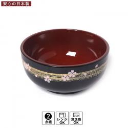 Bát nhựa tròn nhỏ hoa anh đào (Ø100x4.8mm)_2