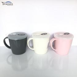 Cốc nhựa có nắp mềm Yamada G&B 300ml - Màu xám_9