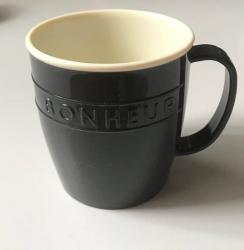 Cốc nhựa giả sứ Yamada Bonheur 300ml - Màu xám_3