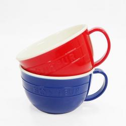 Cốc nhựa giả sứ Yamada Bonheur 400ml - Màu đỏ_5