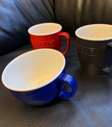 Cốc nhựa giả sứ Yamada Bonheur 400ml - Màu đỏ_7