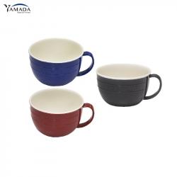 Cốc nhựa giả sứ Yamada Bonheur 400ml - Màu Navy_5