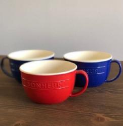 Cốc nhựa giả sứ Yamada Bonheur 400ml - Màu xám_7