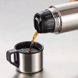 Bình inox giữ nhiệt Pearl Metal Basic Double 1.0L_3