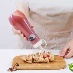 Chai đựng nước sốt Inomata Enough 250ml (S) - Nắp Nâu_3