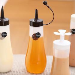 Chai đựng nước sốt Inomata Enough 360ml (L) - Nắp Trắng_7