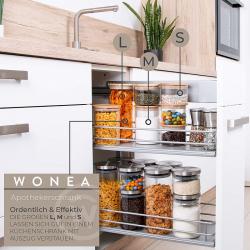 Hũ thủy tinh đựng gia vị Echo 100ml_6