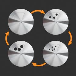 Hũ thủy tinh bọc thép không gỉ đựng gia vị Echo 80ml_13