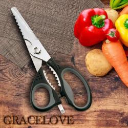 Kéo nhà bếp cao cấp 6 chức năng Fuji Cut 205mm_2