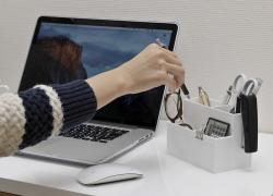 Khay đựng điều khiển/ remote Inomata (02) - Màu trắng_2