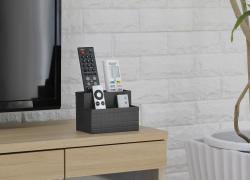 Khay đựng điều khiển/ remote Inomata (02) - Màu xám đen_3