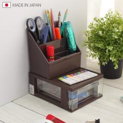 Khay đựng đồ đa dụng 2 ngăn Desk Labo - Màu xám_3