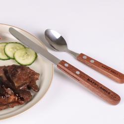 Nĩa bàn tiệc Echo Happy Smile 185mm_5