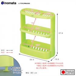 Giá đựng đồ phòng tắm 3 tầng Leaf - Màu trắng_2