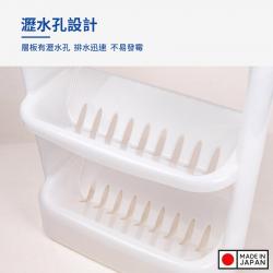 Giá đựng đồ phòng tắm 3 tầng Leaf - Màu trắng_4