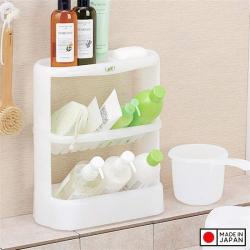 Giá đựng đồ phòng tắm 3 tầng Leaf - Màu trắng_A