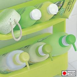 Giá đựng đồ phòng tắm 3 tầng Leaf - Màu xanh_5