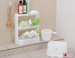 Giá đựng đồ phòng tắm 3 tầng Leaf - Màu xanh_8