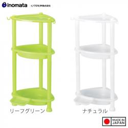 Giá góc đựng đồ phòng tắm 3 tầng Leaf - Màu xanh_9