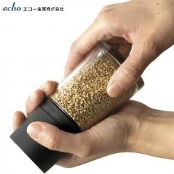 Lọ/ hũ xay mè cầm tay thủy tinh Echo Metal_4