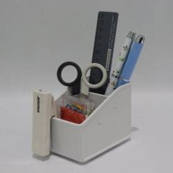 Khay đựng đồ dùng văn phòng 03 ngăn Neuube - Trắng_8