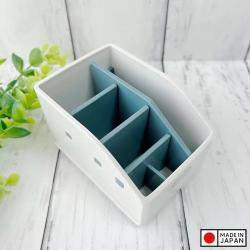 Khay đựng giấy nhớ & đồ dùng văn phòng phẩm Nuube - Xám xanh_3