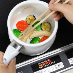 Nồi đa năng tráng men Pearl Metal Bianco 16cm (2.0L)_5