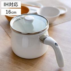 Nồi đa năng tráng men Pearl Metal Bianco 16cm (2.0L)_2